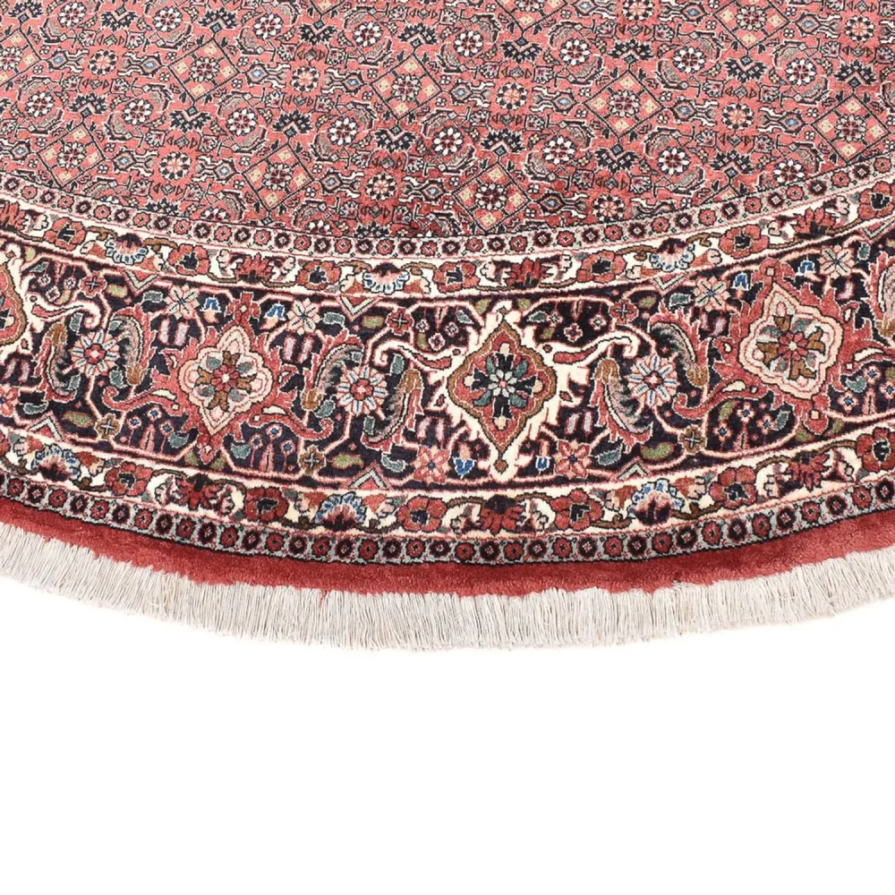 Perserteppich - Bidjar rund - 300 x 300 cm - hellrot