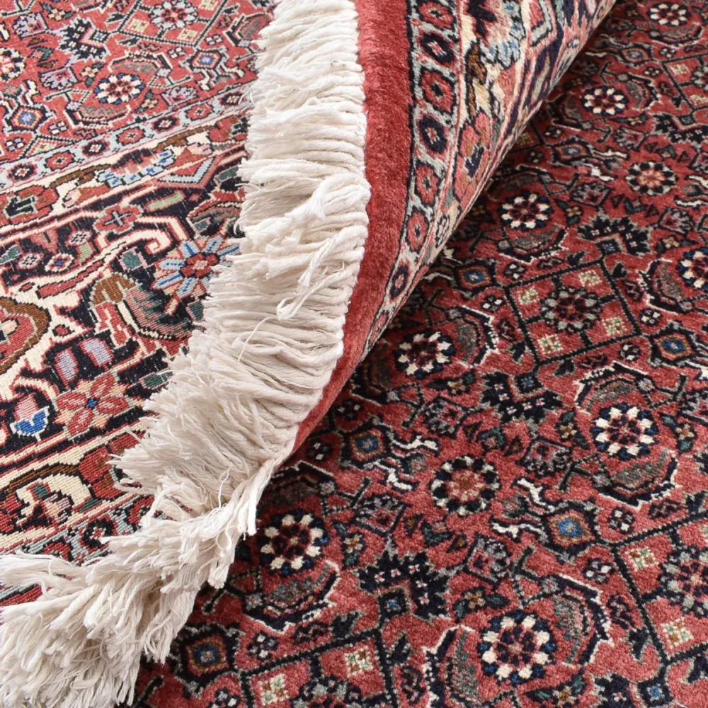 Perserteppich - Bidjar rund - 300 x 300 cm - hellrot