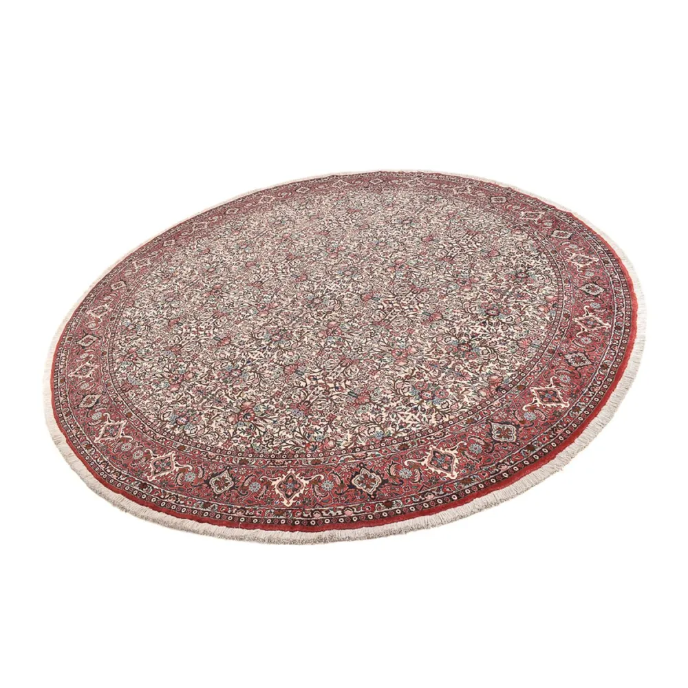 Perserteppich - Bidjar rund - 300 x 300 cm - rost