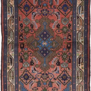 Perserteppich - Classic - 138 x 80 cm - hellrot