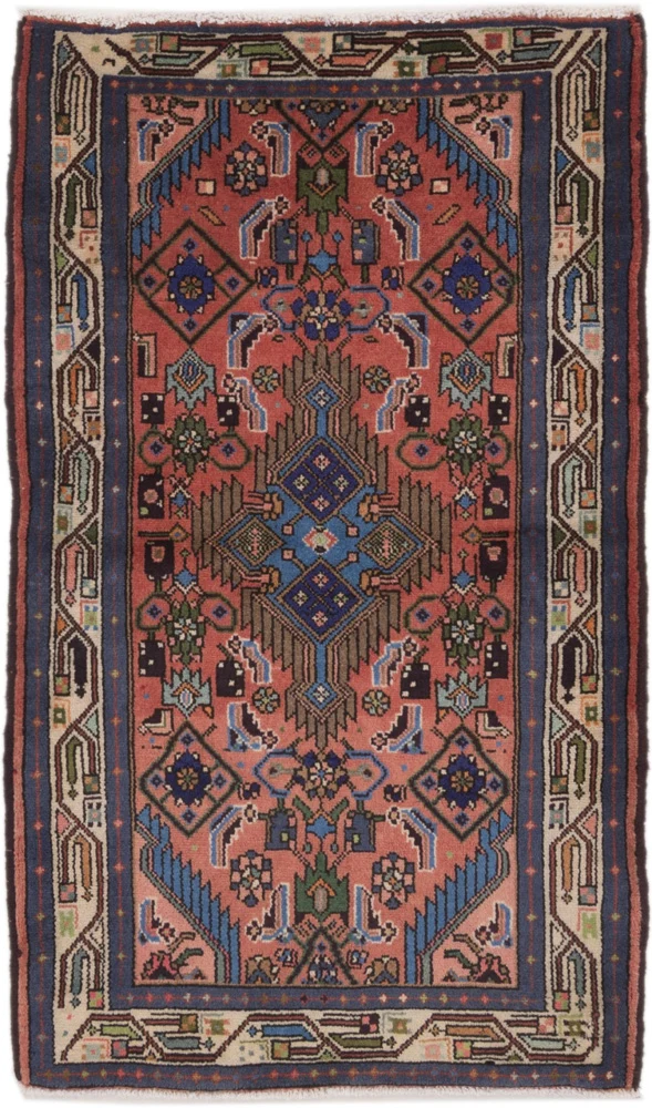 Perserteppich - Classic - 138 x 80 cm - hellrot