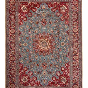 Perserteppich - Classic 344 x 245 cm - türkis