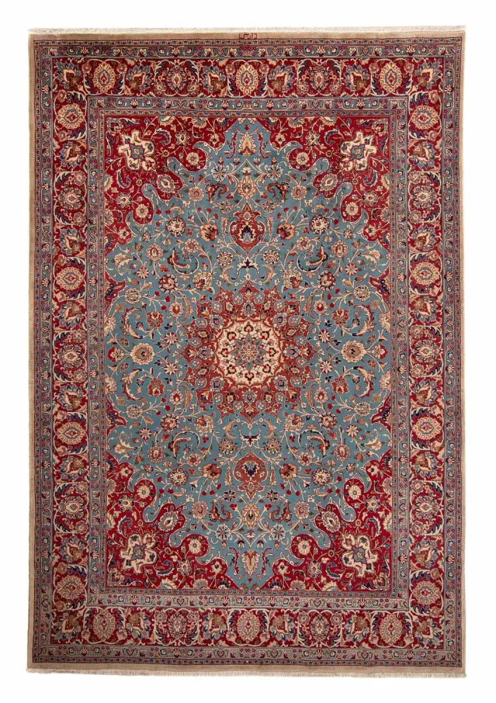 Perserteppich - Classic 344 x 245 cm - türkis