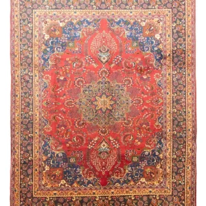 Perserteppich - Classic 384 x 298 cm - rot