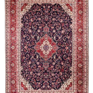 Perserteppich - Classic - 428 x 303 cm - dunkelrot