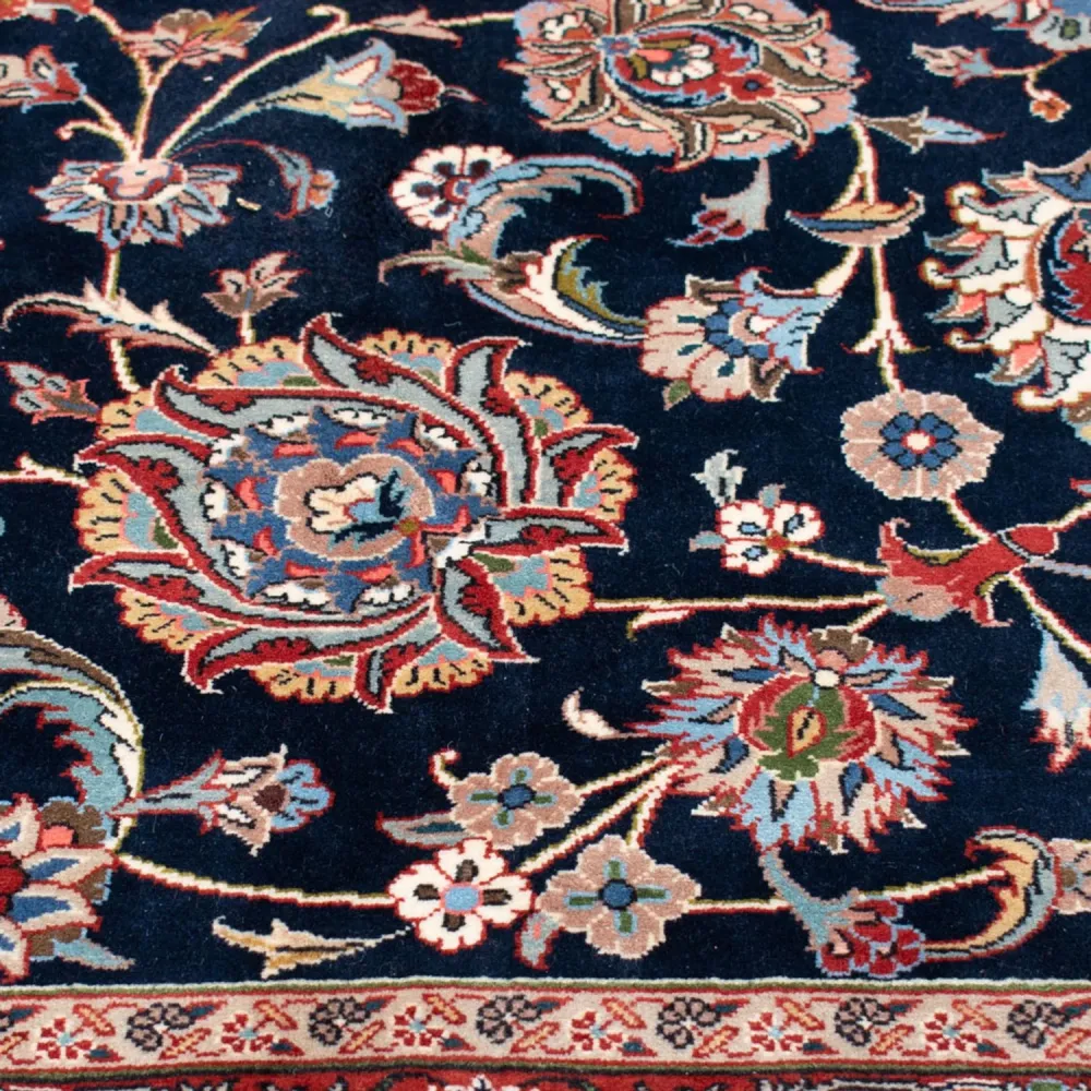 Perserteppich - Classic quadratisch - 388 x 388 cm - dunkelblau