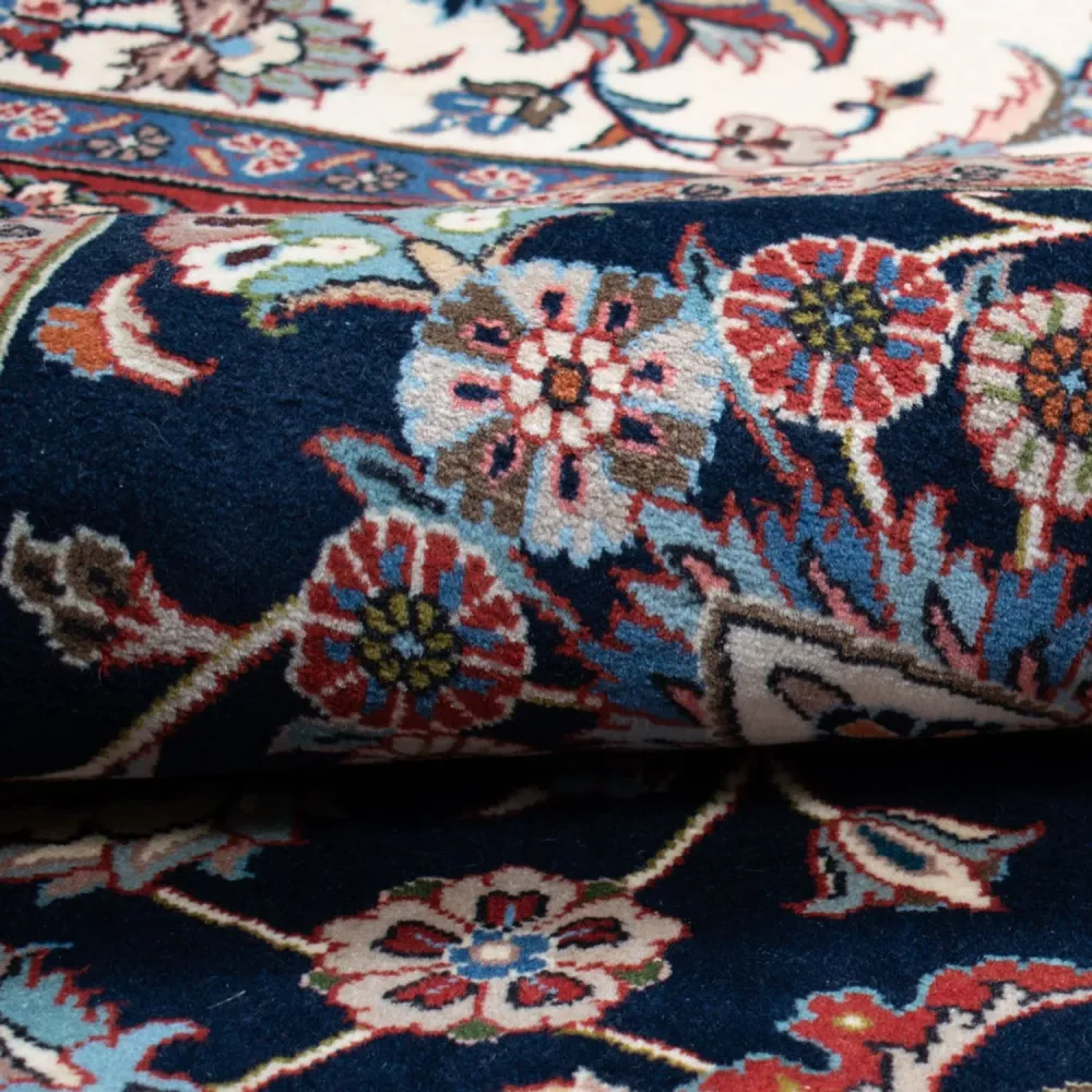 Perserteppich - Classic quadratisch - 388 x 388 cm - dunkelblau