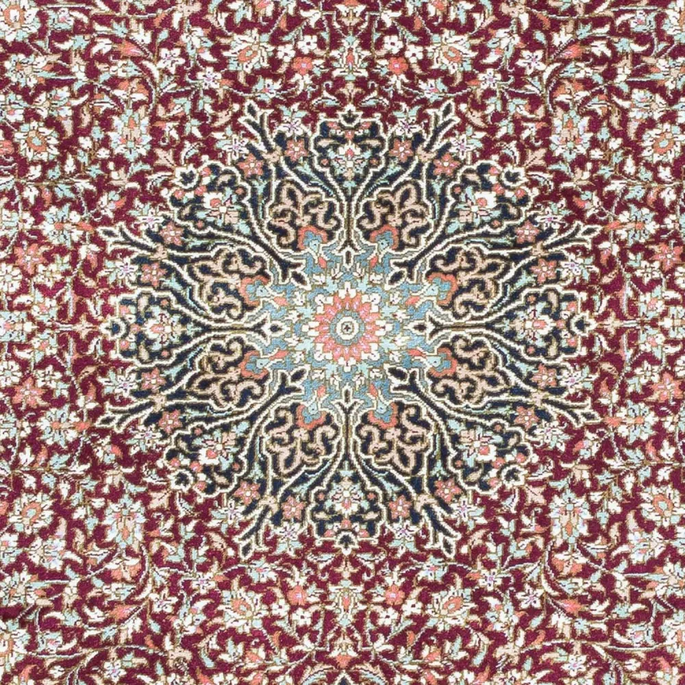 Perserteppich - Ghom 116 x 78 cm - dunkelblau