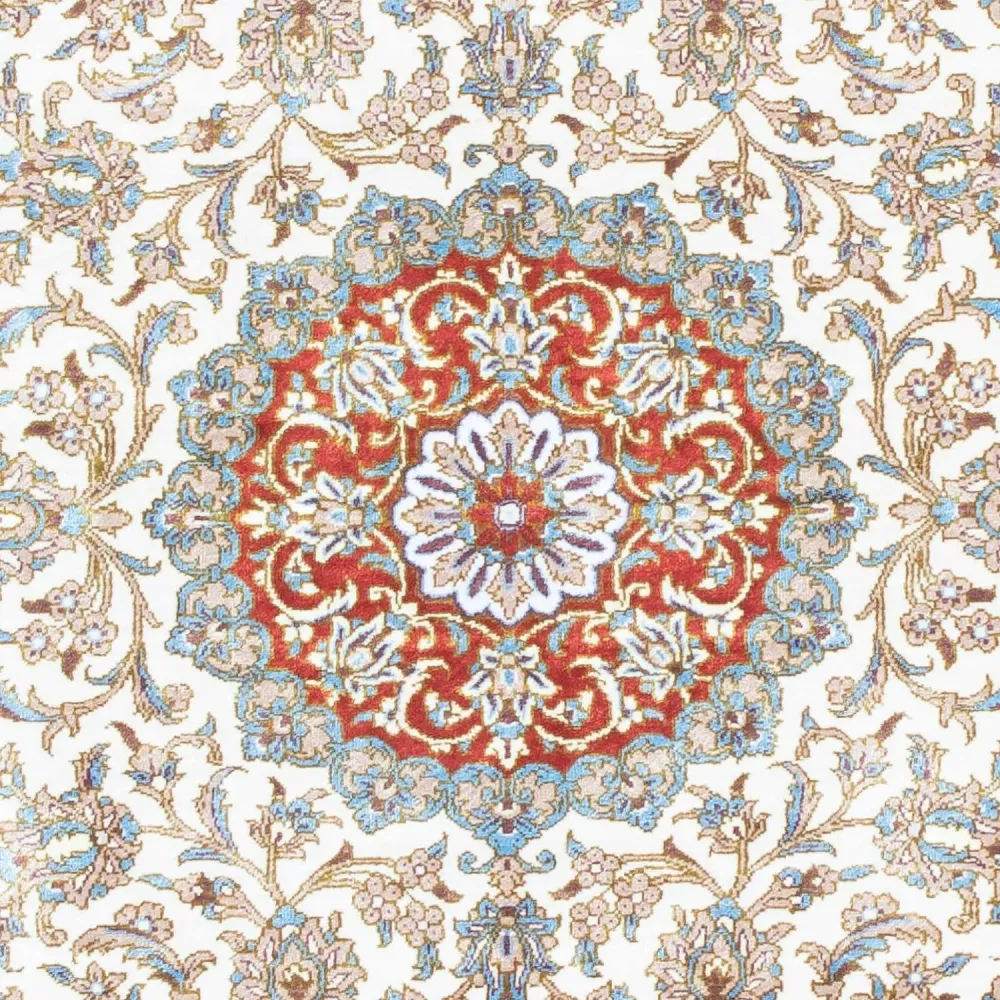 Perserteppich - Ghom 118 x 80 cm - beige