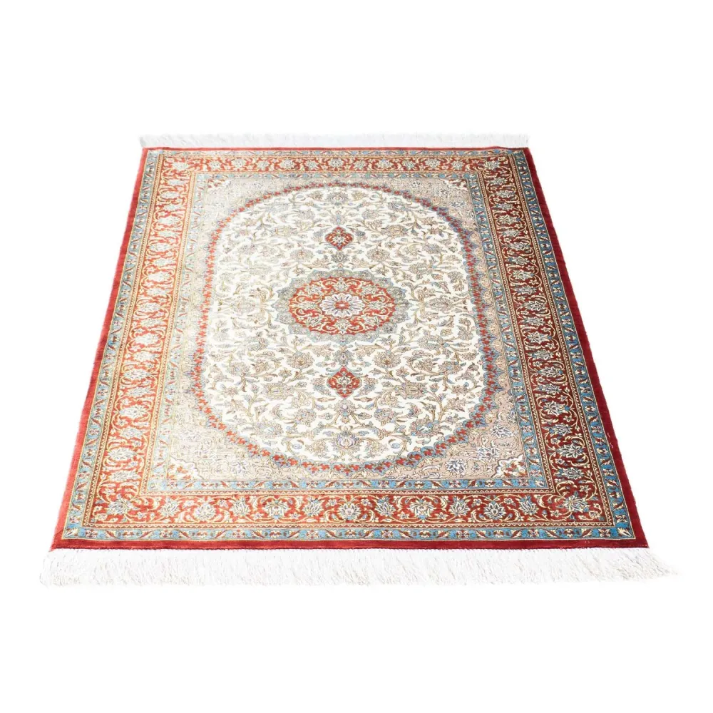 Perserteppich - Ghom 118 x 80 cm - beige