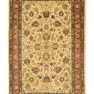 Perserteppich - Ghom 154 x 100 cm - beige