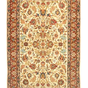 Perserteppich - Ghom 160 x 102 cm - beige