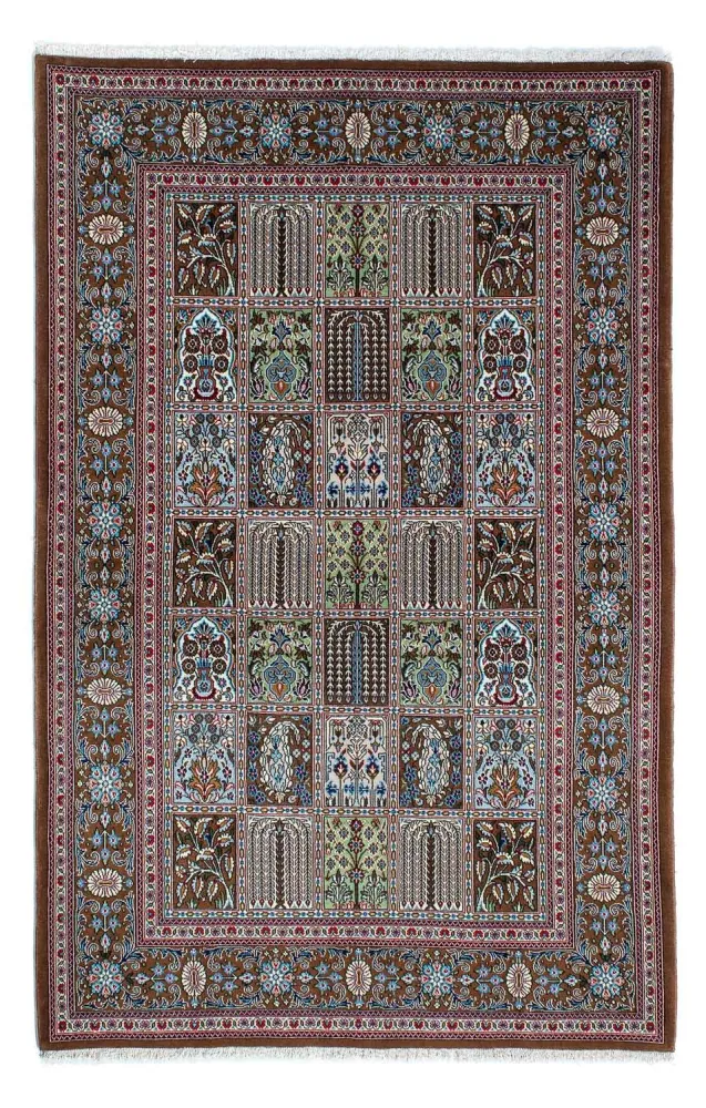 Perserteppich - Ghom 200 x 132 cm - mehrfarbig