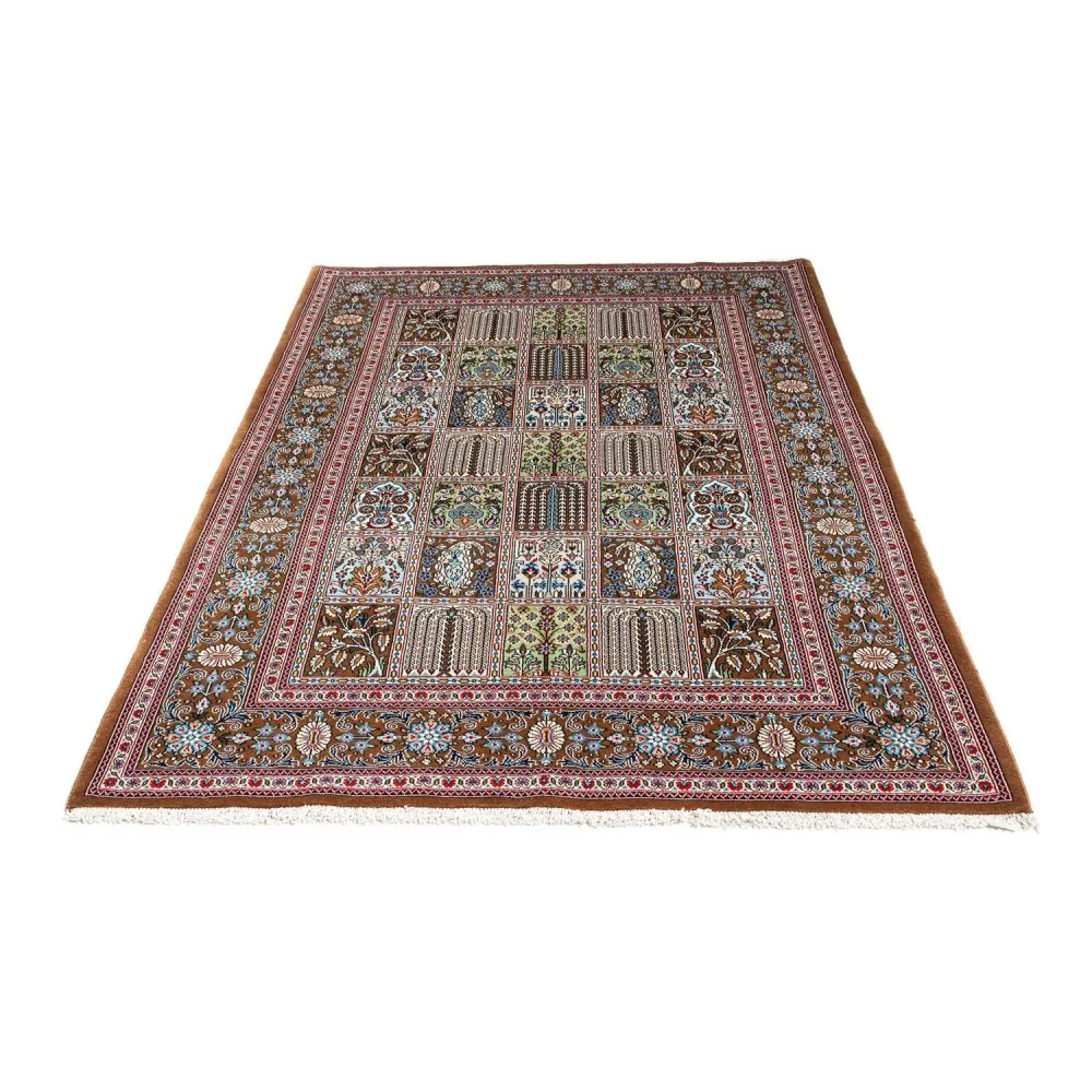 Perserteppich - Ghom 200 x 132 cm - mehrfarbig