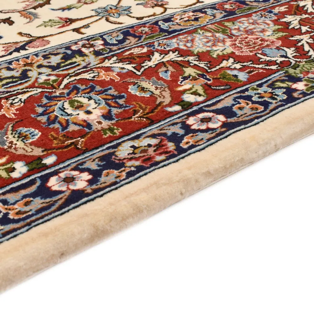 Perserteppich - Ghom - Royal - 216 x 140 cm - creme