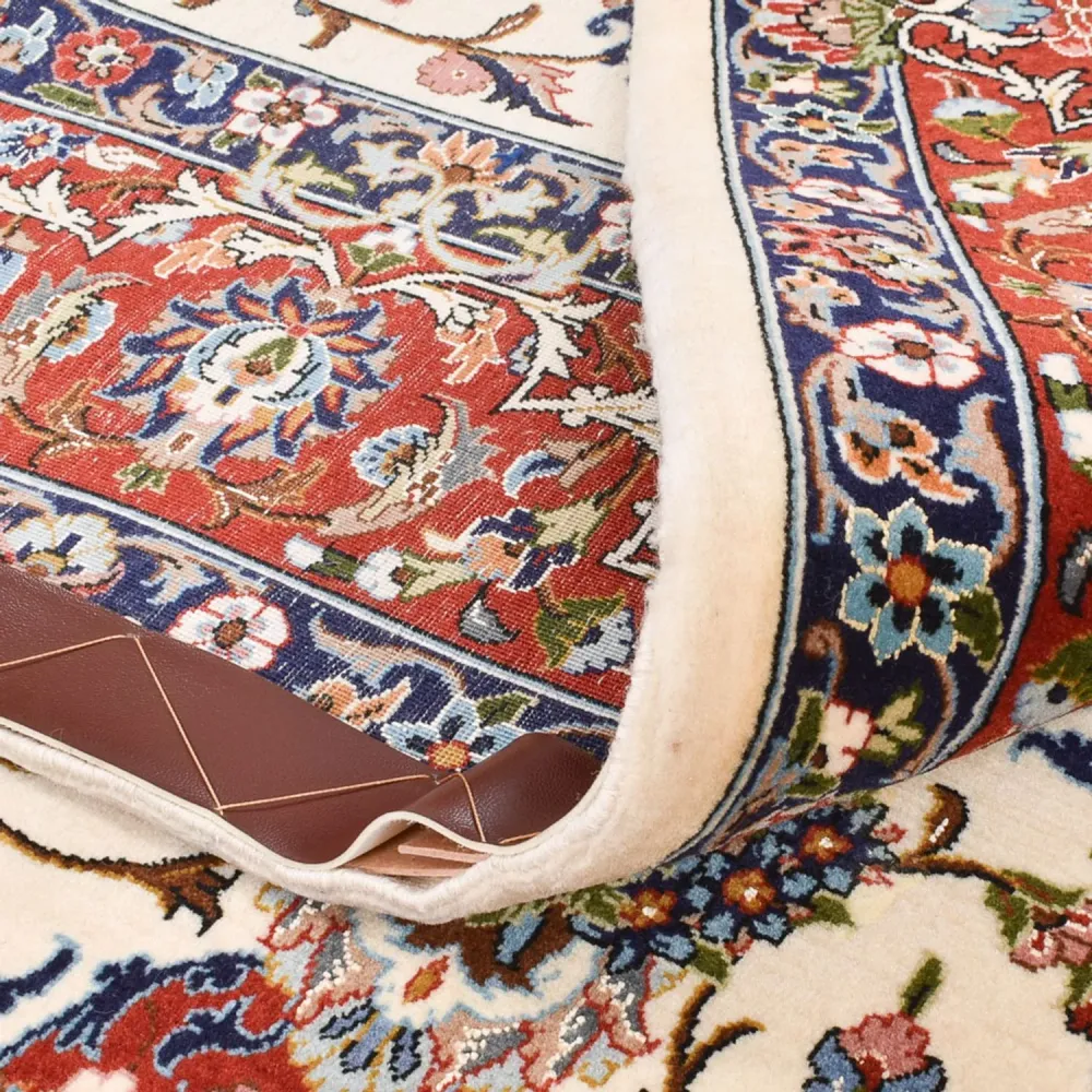 Perserteppich - Ghom - Royal - 216 x 140 cm - creme