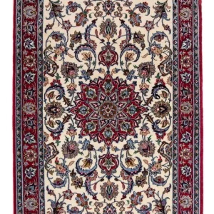 Perserteppich - Isfahan - Premium 102 x 70 cm - dunkelrot