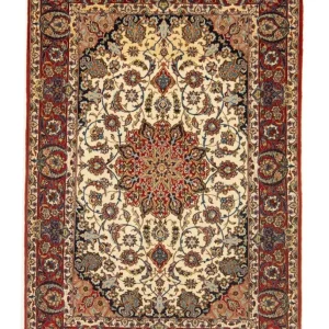 Perserteppich - Isfahan - Premium 160 x 110 cm - beige