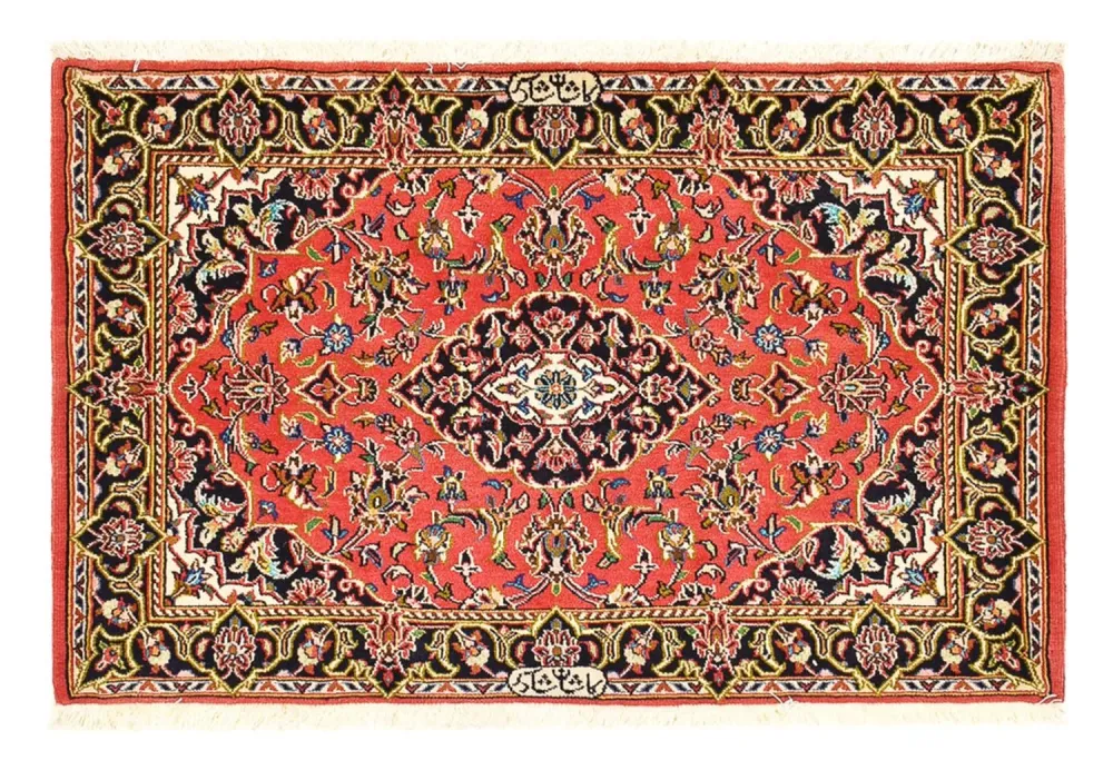 Perserteppich - Keshan - 100 x 70 cm - rot