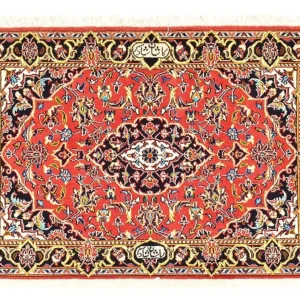 Perserteppich - Keshan - 100 x 70 cm - rot