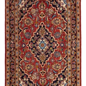 Perserteppich - Keshan - 111 x 69 cm - dunkelgrau
