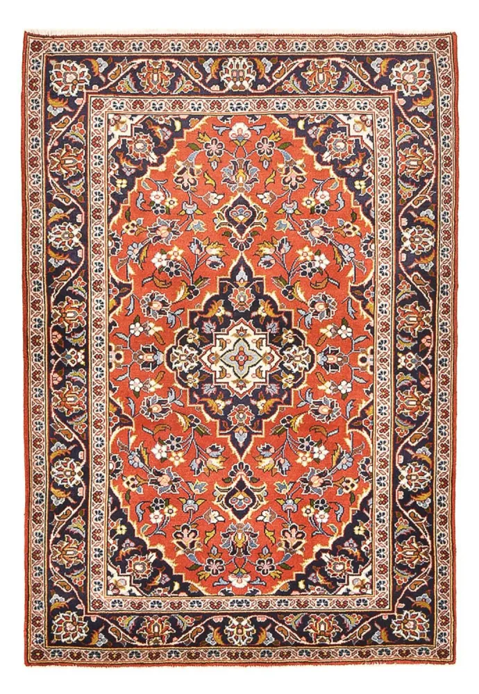 Perserteppich - Keshan - 148 x 103 cm - terrakotta