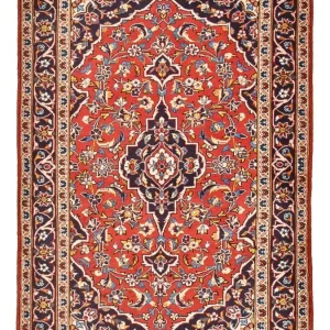 Perserteppich - Keshan - 149 x 98 cm - rot