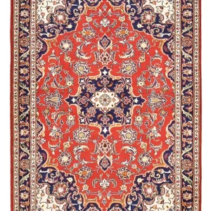 Perserteppich - Keshan - 154 x 112 cm - rot