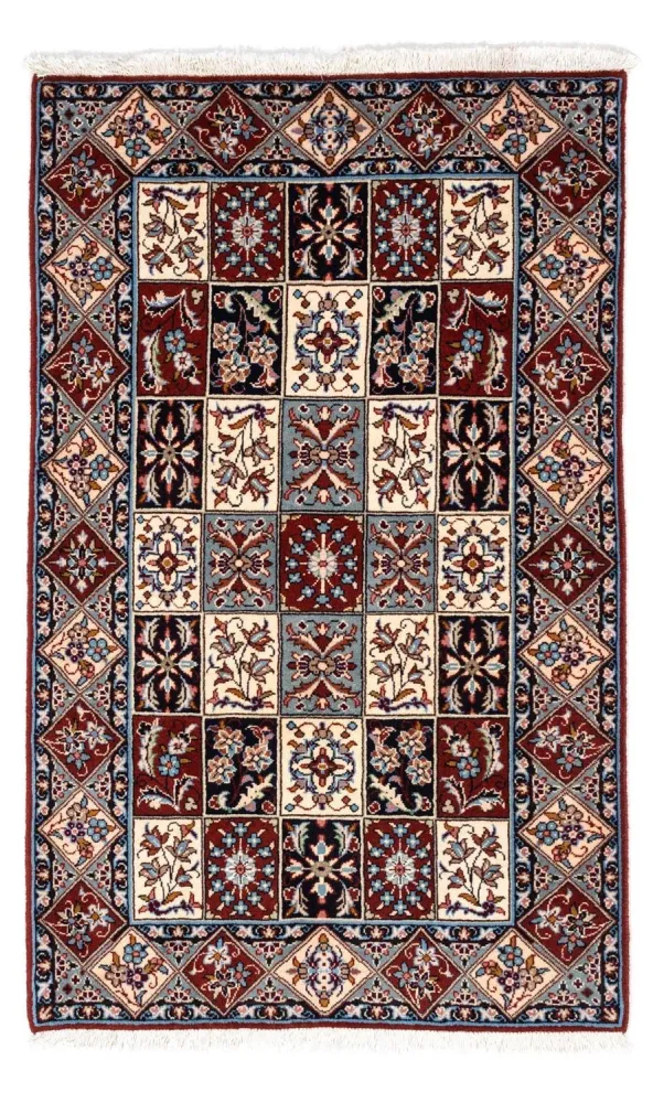 Perserteppich - Keshan 157 x 95 cm - dunkelrot