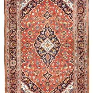 Perserteppich - Keshan - 167 x 114 cm - hellrot
