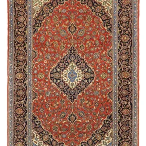 Perserteppich - Keshan - 170 x 110 cm - rot
