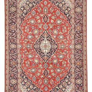 Perserteppich - Keshan - 216 x 138 cm - rot