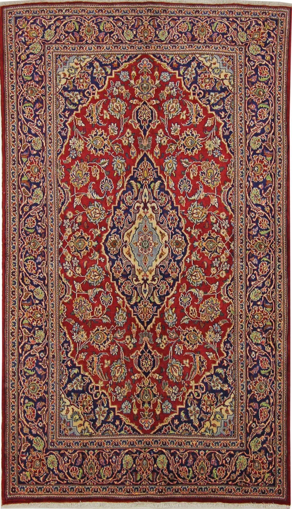 Perserteppich - Keshan - 230 x 133 cm - rot