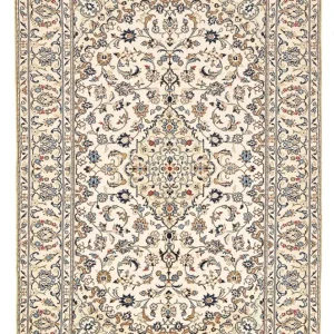 Perserteppich - Keshan - 290 x 191 cm - hellbeige