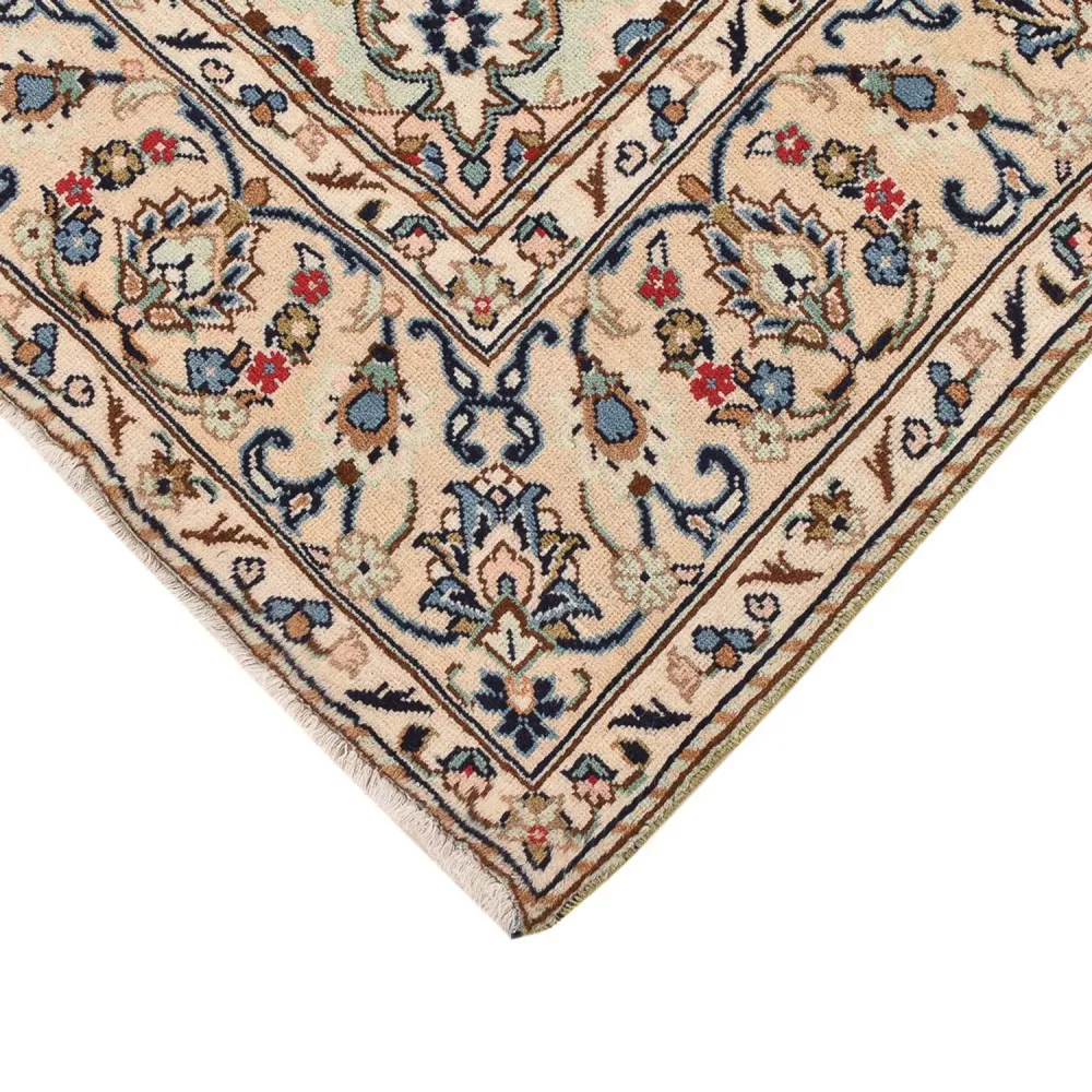 Perserteppich - Keshan - 290 x 191 cm - hellbeige