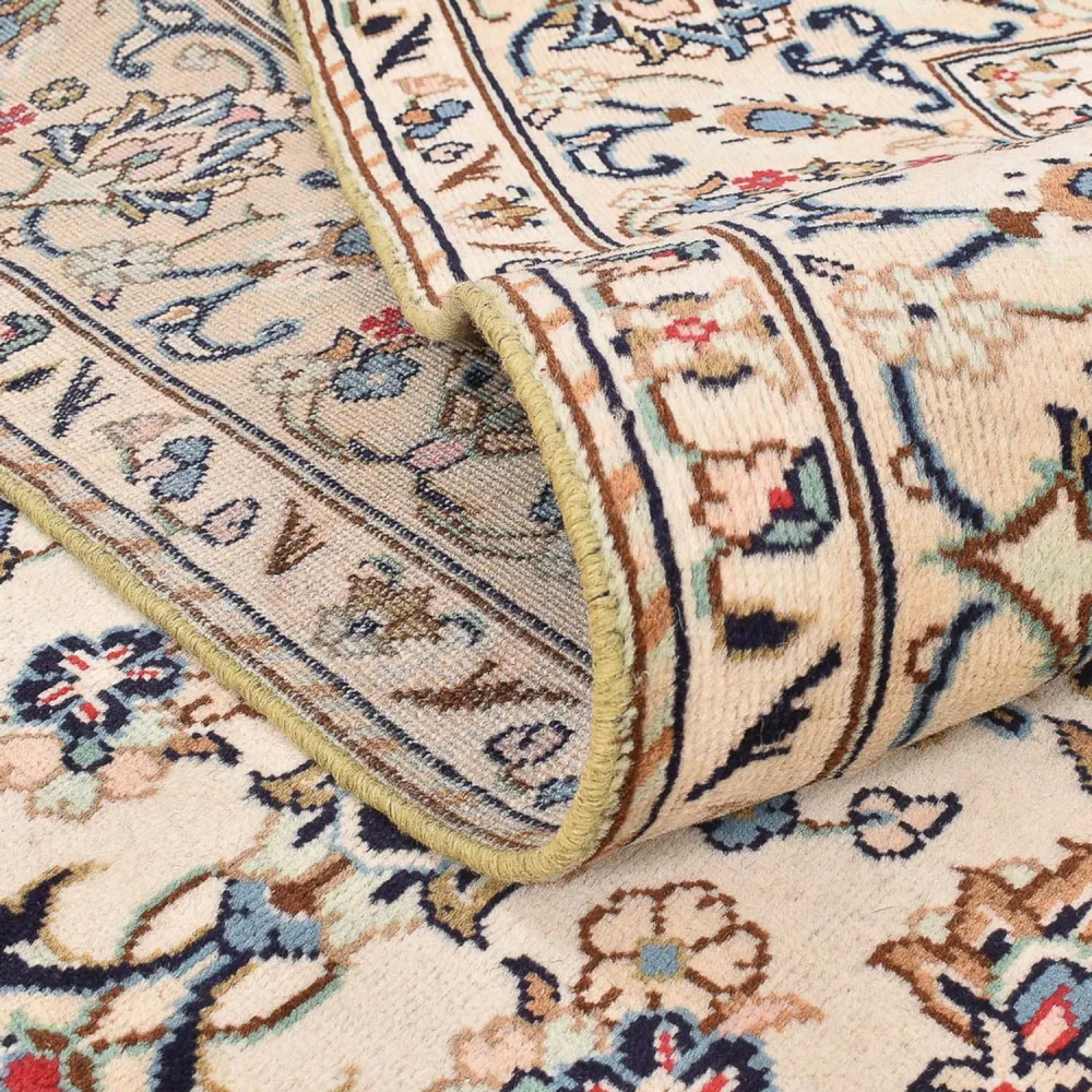 Perserteppich - Keshan - 290 x 191 cm - hellbeige
