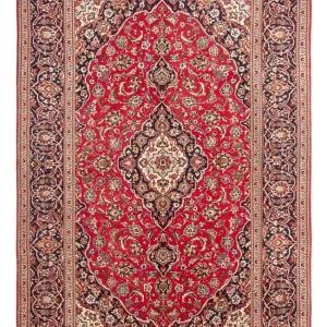 Perserteppich - Keshan - 293 x 200 cm - rot