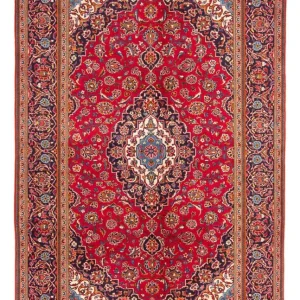 Perserteppich - Keshan - 296 x 195 cm - rot