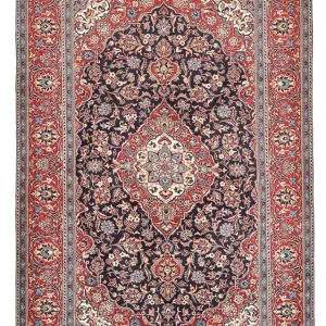 Perserteppich - Keshan - 300 x 195 cm - hellrot