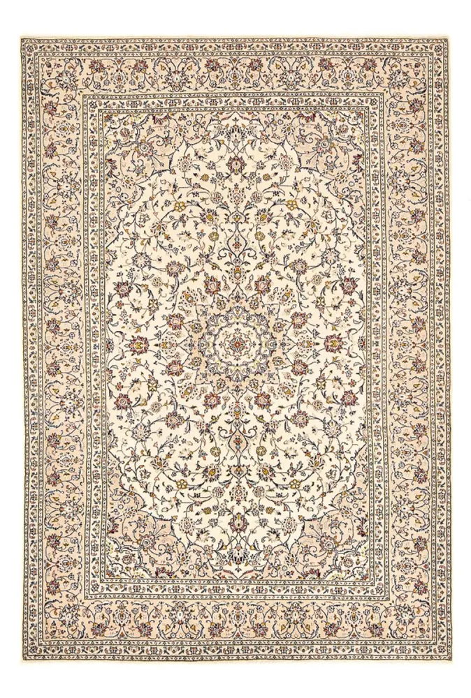 Perserteppich - Keshan - 300 x 200 cm - hellbeige