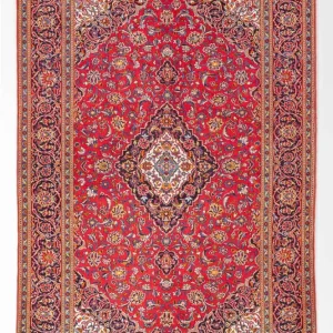 Perserteppich - Keshan - 300 x 218 cm - rot