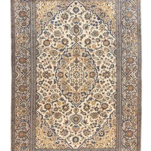 Perserteppich - Keshan 305 x 198 cm - beige