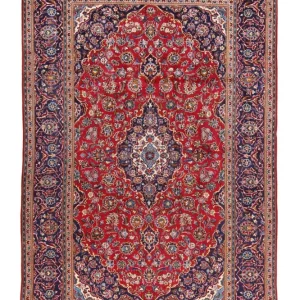 Perserteppich - Keshan 305 x 198 cm - rot