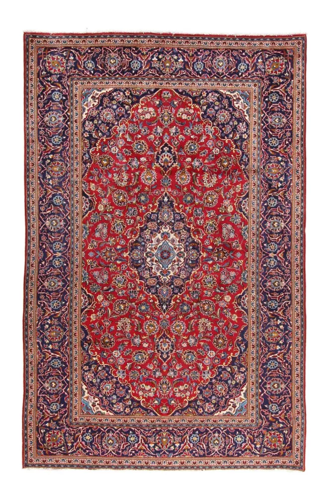 Perserteppich - Keshan 305 x 198 cm - rot