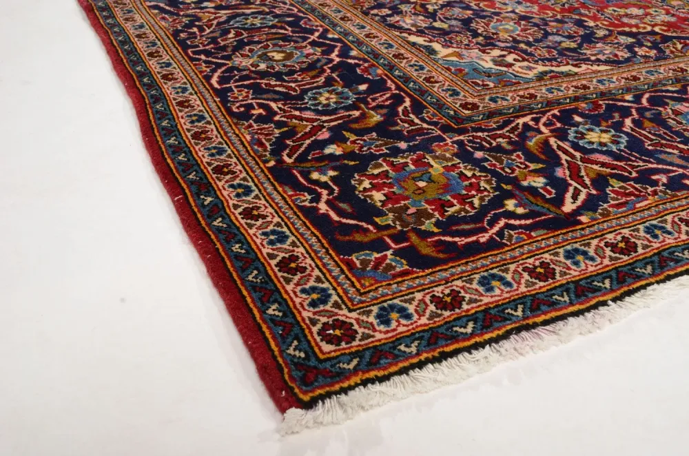 Perserteppich - Keshan 305 x 198 cm - rot