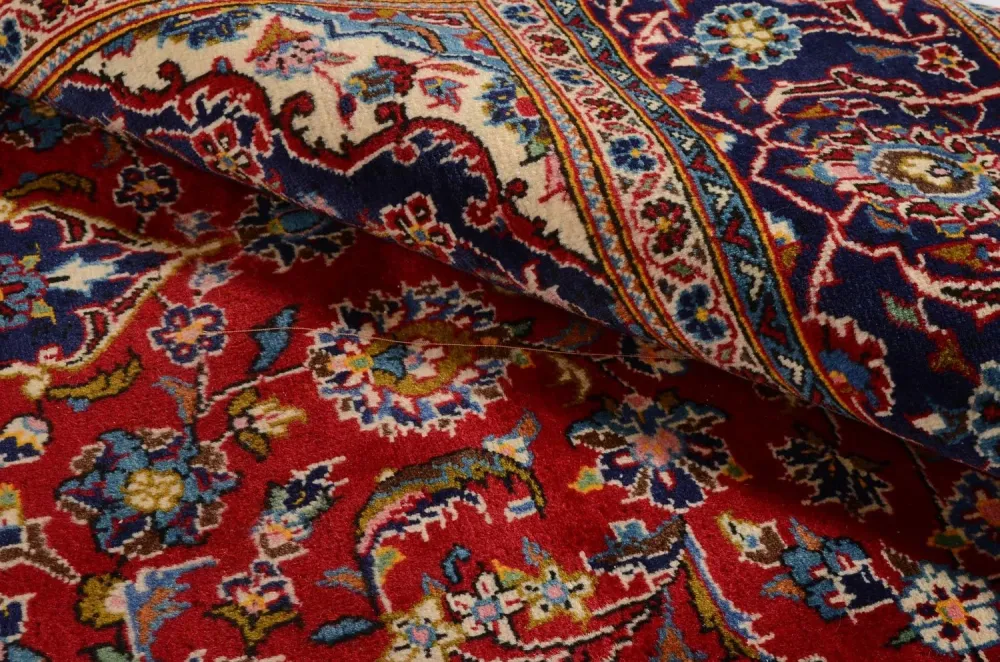 Perserteppich - Keshan 305 x 198 cm - rot