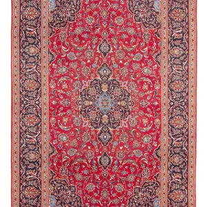 Perserteppich - Keshan - 306 x 198 cm - rot