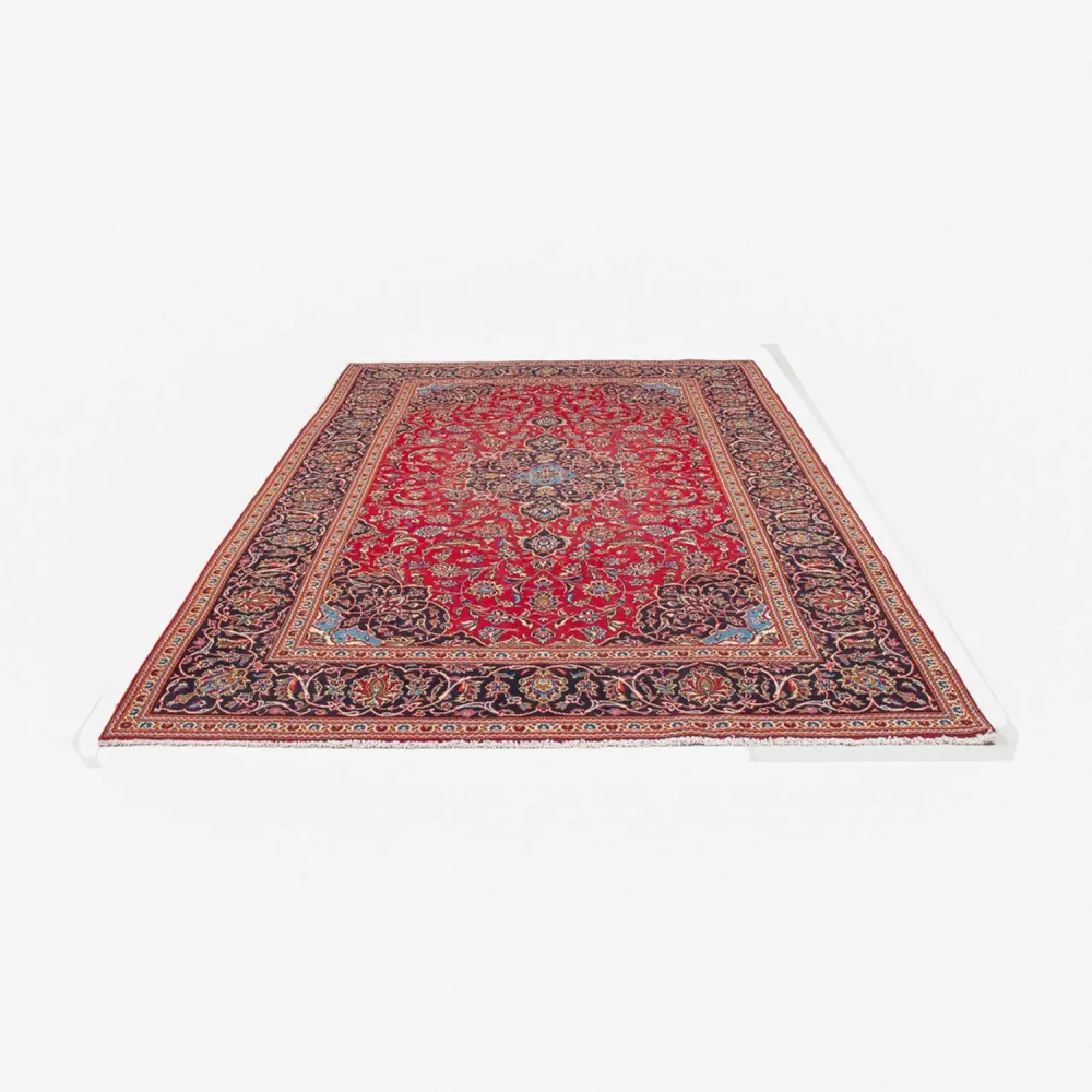 Perserteppich - Keshan - 306 x 198 cm - rot