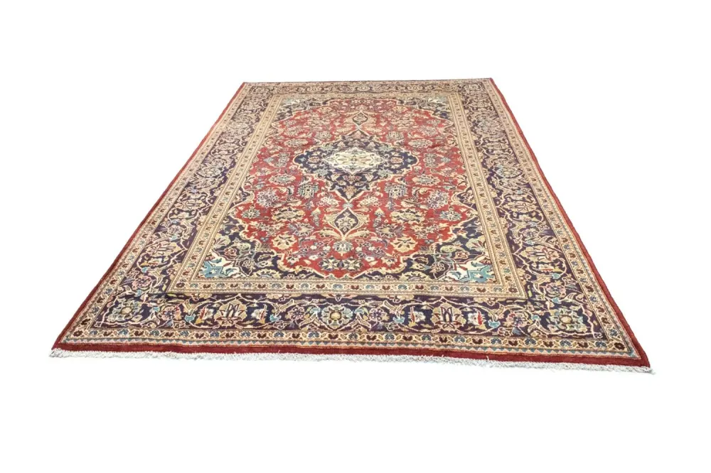 Perserteppich - Keshan 307 x 192 cm - rot