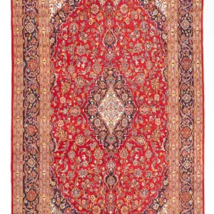 Perserteppich - Keshan - 315 x 205 cm - rot